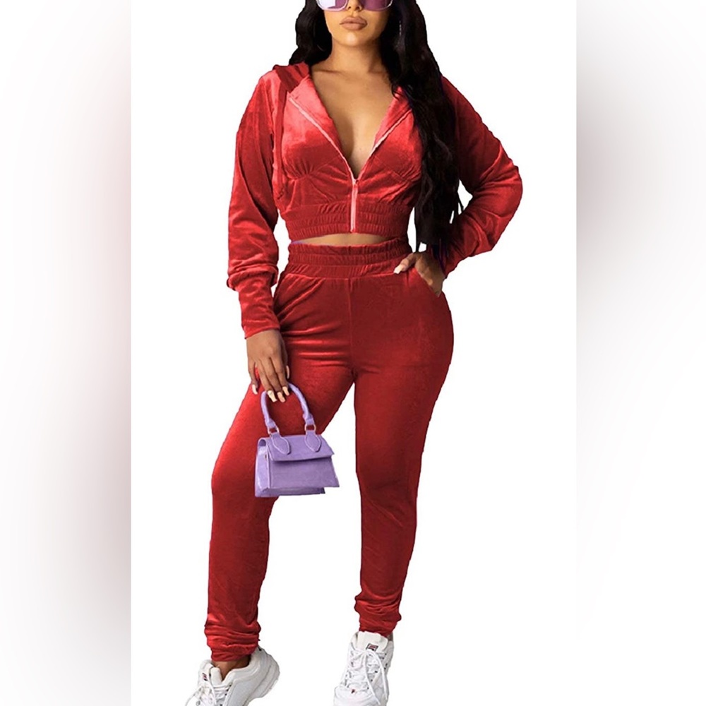 Red Velvet Tracksuit